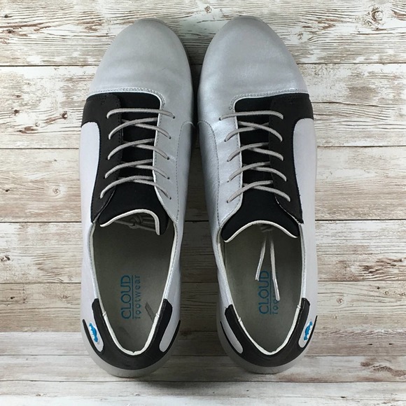 Cloud Footwear Gray Black Sneaker Size 9 (EU 40), runs small (fits like 8.5) - Picture 5 of 8